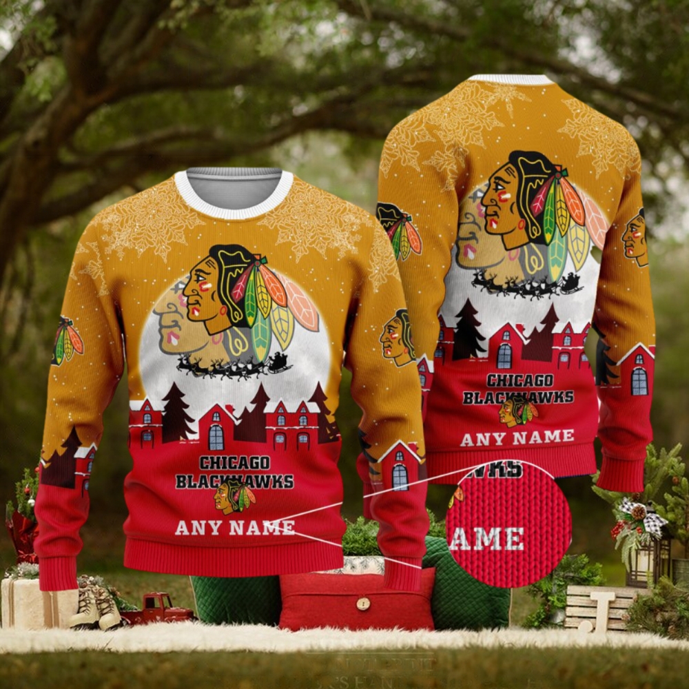 Blackhawks 2024 ugly sweater