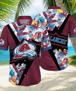 NHL Colorado Avalanche Hawaiian Shirt Beach Gift For Friend hawaiian shirt