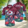 Trending NFL Carolina Panthers Floral Hawaiian Shirt