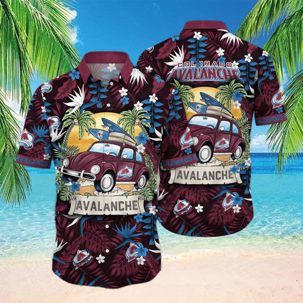 NHL Colorado Avalanche Hawaiian Shirt NHL Colorado Avalanche Hawaiian Shirt