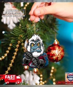 NHL Colorado Avalanche Mascot Christmas Tree Decorations 2023 Holiday Ornament