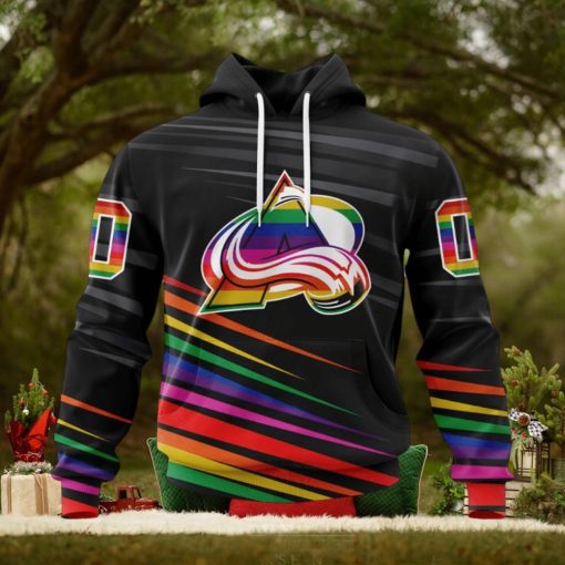 NHL Colorado Avalanche Special Pride Design Hockey Is For Everyone Hoodie