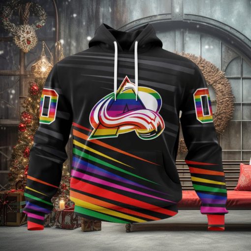 NHL Colorado Avalanche Special Pride Design Hockey Is For Everyone Hoodie