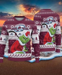 NHL Colorado Avalanche Ugly Sweater Grinch Christmas Sweater