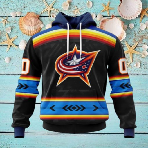 NHL Columbus Blue Jackets Special Native Heritage Design Hoodie