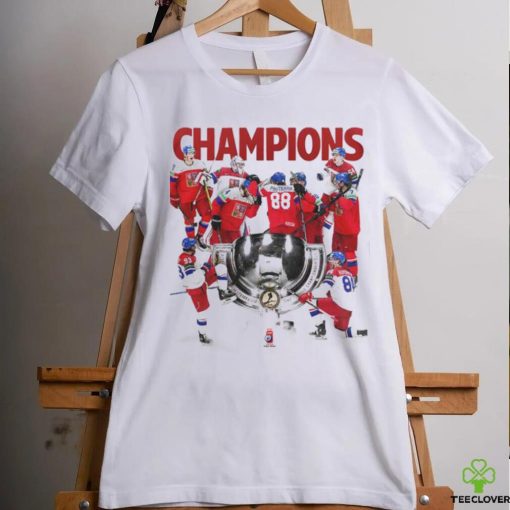 NHL Czech Republic National Hockey Team Champions 2024 3D T Shirt
