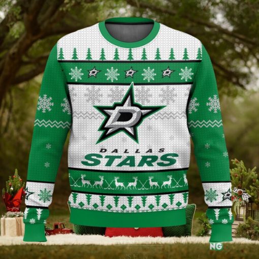 NHL Dallas Stars 3D Ugly Christmas Sweater Men And Women Christmas Gift