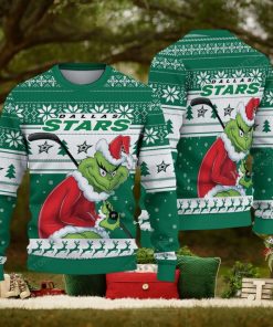 NHL Dallas Stars Grinch Ugly Sweater