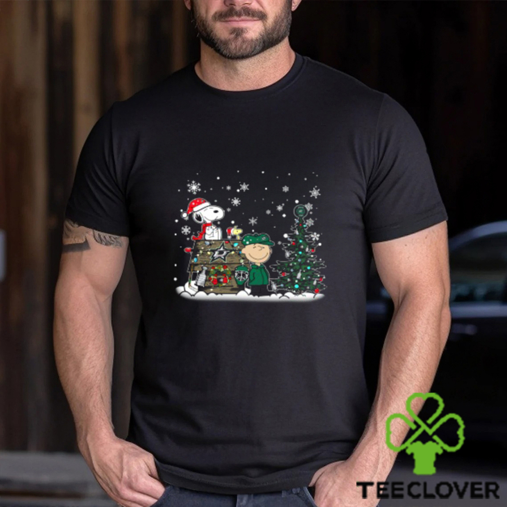 NHL Dallas Stars Snoopy Charlie Brown Woodstock Christmas Stanley Cup Hockey T Shirt NHL Dallas Stars Snoopy Charlie Brown Woodstock Christmas Stanley Cup Hockey T Shirt