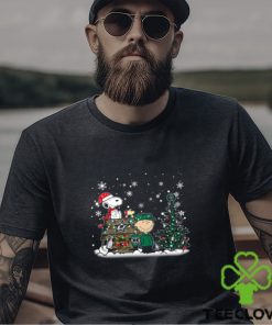 NHL Dallas Stars Snoopy Charlie Brown Woodstock Christmas Stanley Cup Hockey T Shirt