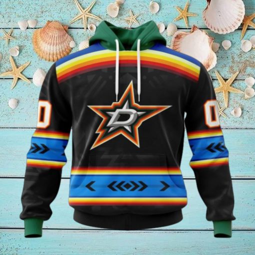 NHL Dallas Stars Special Native Heritage Design Hoodie