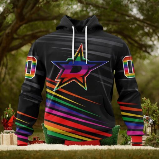 NHL Dallas Stars Special Pride Design Hockey Is For Everyone Hoodie