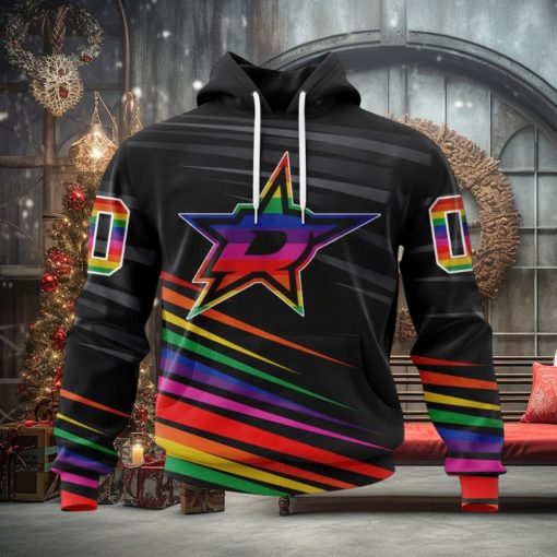 NHL Dallas Stars Special Pride Design Hockey Is For Everyone Hoodie