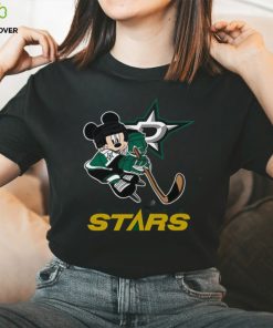 NHL Dallas Stars T Shirt Mickey Mouse Disney Hockey