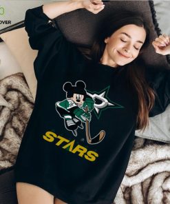 NHL Dallas Stars T Shirt Mickey Mouse Disney Hockey