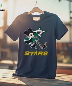 NHL Dallas Stars T Shirt Mickey Mouse Disney Hockey