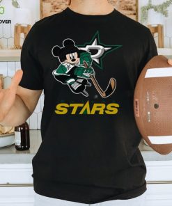 NHL Dallas Stars T Shirt Mickey Mouse Disney Hockey