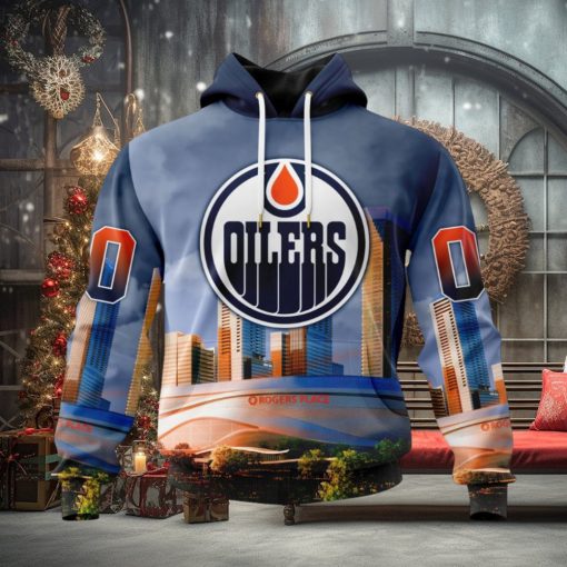 NHL Edmonton Oilers Special Design With Rogers Place Hoodie