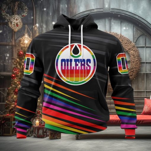 NHL Edmonton Oilers Special Pride Design Hockey Is For Everyone Hoodie