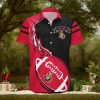 Sunlight Inspired Ottawa Senators NHL Hawaiian Aloha Shirt