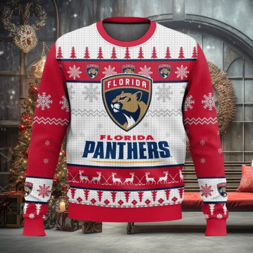 NHL Florida Panthers 3D Ugly Christmas Sweater Men And Women Christmas Gift