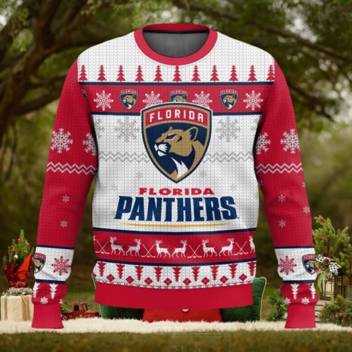 NHL Florida Panthers 3D Ugly Christmas Sweater Men And Women Christmas Gift