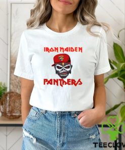NHL Florida Panthers Iron Maiden Rock Band T Shirt
