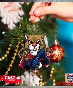 NHL Florida Panthers Mascot Christmas Tree Decorations 2023 Holiday Ornament