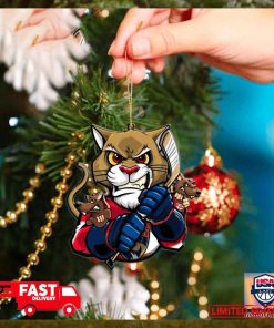 NHL Florida Panthers Mascot Christmas Tree Decorations 2023 Holiday Ornament