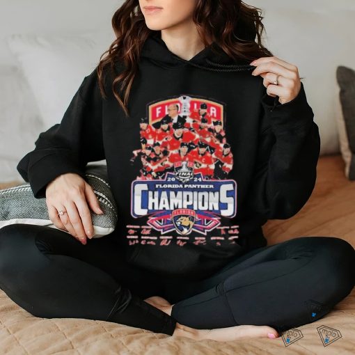 NHL Florida Panthers Stanley Cup Final 2024 Champions T Shirt