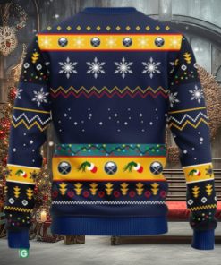 NHL Logo Buffalo Sabres 12 Grinch Xmas Day Christmas Ugly Sweater For Men Women