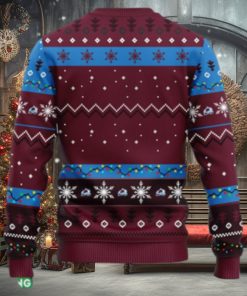 NHL Logo Colorado Avalanche HoHoHo Mickey Christmas Ugly Sweater For Men Women