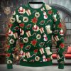 NCAA Christmas Ohio State Buckeyes HoHoHo Mickey Christmas Ugly Sweater For Men Women