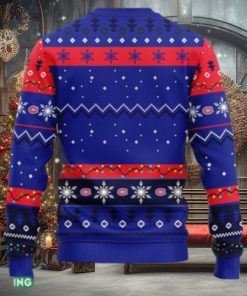 NHL Logo Montreal Canadians HoHoHo Mickey Christmas Ugly Sweater For Men Women