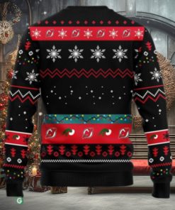 NHL Logo New Jersey Devils 12 Grinch Xmas Day Christmas Ugly Sweater For Men Women
