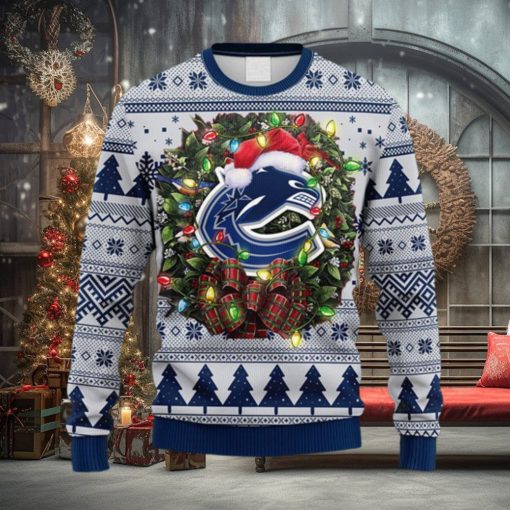 NHL Logo Vancouver Canucks Christmas Ugly Sweater For Men Women