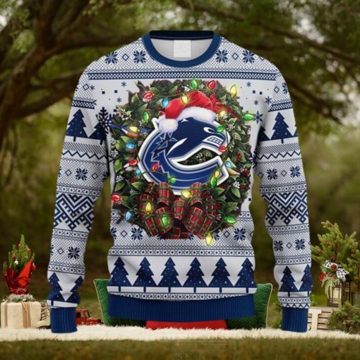 NHL Logo Vancouver Canucks Christmas Ugly Sweater For Men Women