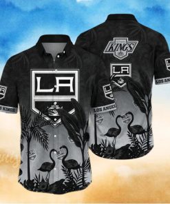 NHL Los Angeles Kings Flower Summer Hawaiian Shirt