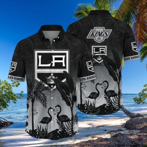 NHL Los Angeles Kings Flower Summer Hawaiian Shirt