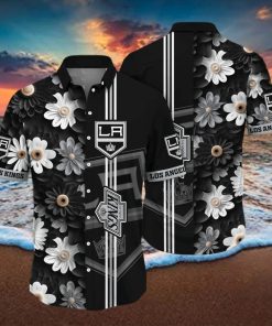 NHL Los Angeles Kings Hawaiian Shirt Gift For Beach Lovers hawaiian shirt