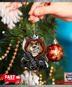 NHL Los Angeles Kings Mascot Christmas Fan Gifts Tree Decorations 2023 Holiday Ornament