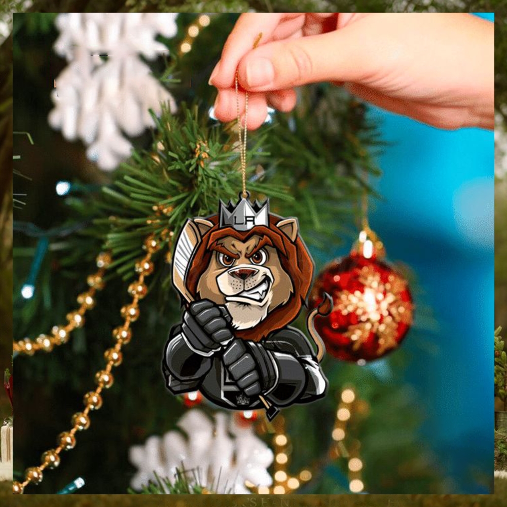 NHL Los Angeles Kings Mascot Christmas Ornament NHL Los Angeles Kings Mascot Christmas Ornament