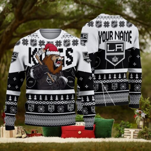 NHL Los Angeles Kings Mascot Ugly Sweater For Christmas