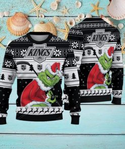 NHL Los Angeles Kings Ugly Sweater Grinch Christmas Sweater