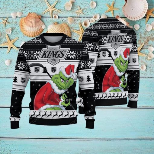 NHL Los Angeles Kings Ugly Sweater Grinch Christmas Sweater