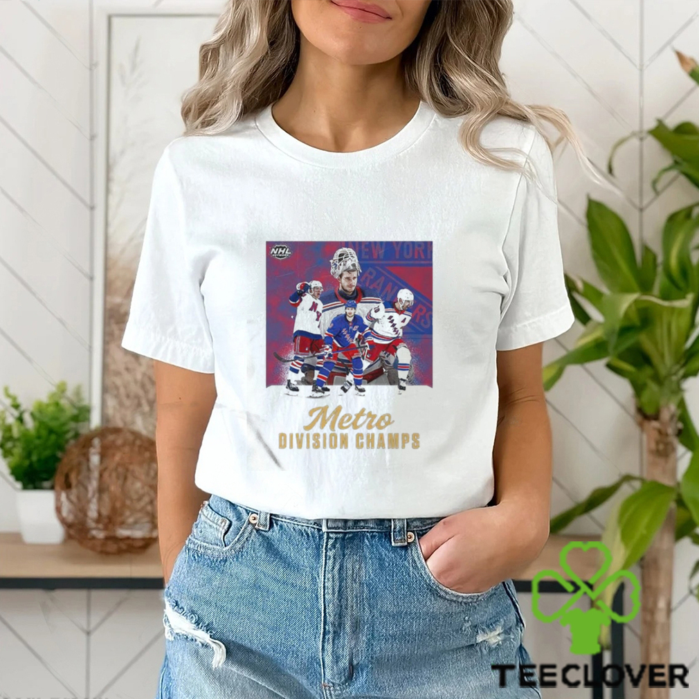 NHL Metro Division Champs Runs Through Madison Square Garden New York Rangers T Shirt NHL Metro Division Champs Runs Through Madison Square Garden New York Rangers T Shirt