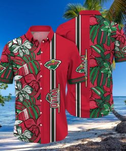 NHL Minnesota Wild Hawaiian Shirt Gift For Beach Trip