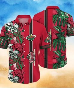 NHL Minnesota Wild Hawaiian Shirt Gift For Beach Trip