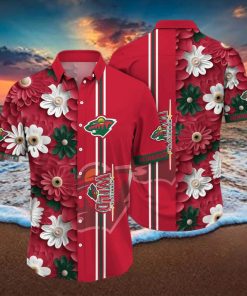 NHL Minnesota Wild Hawaiian Shirt Summer Gift For Friend hawaiian shirt