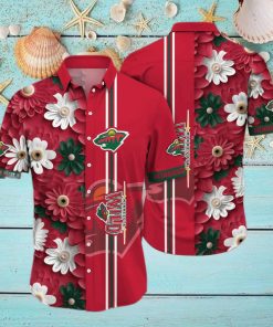 NHL Minnesota Wild Hawaiian Shirt Summer Gift For Friend hawaiian shirt
